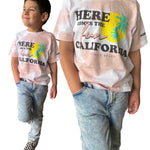 Unisex Kids Tie Dye Cali- T-shirt