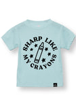 Sharp Like My Crayons T-shirt